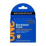 Набір презервативів ONE Backdoor 3 шт (для анального сексу) SX0785 фото ЦЕ МІЖ НАМИ