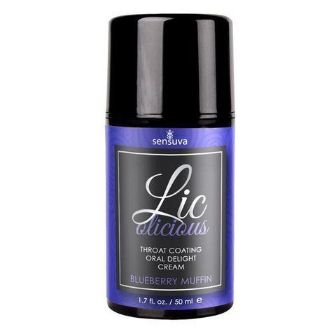 Гель для мінету Sensuva Lic-o-licious Blueberry Muffin (50 мл) SO3200 фото ЦЕ МІЖ НАМИ