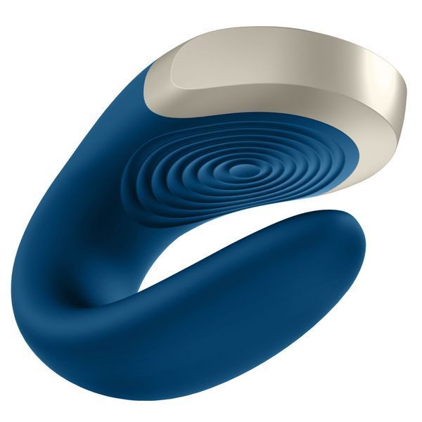 Смарт-вібратор для пар Satisfyer Double Love (Blue) SO4929 фото ЦЕ МІЖ НАМИ