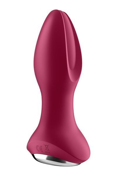 Анальна смарт-вібропробка із перлинним масажем Satisfyer Rotator Plug 2+ Violet SO6280 фото ЦЕ МІЖ НАМИ