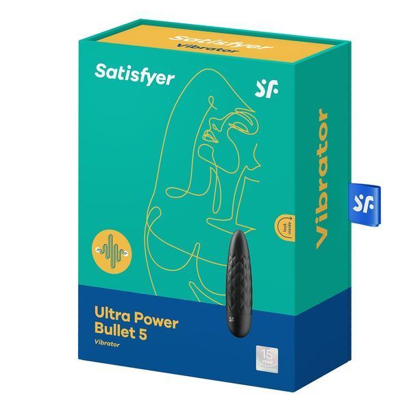 Мінівібратор Satisfyer Ultra Power Bullet 5 Black SO5431 фото ЦЕ МІЖ НАМИ