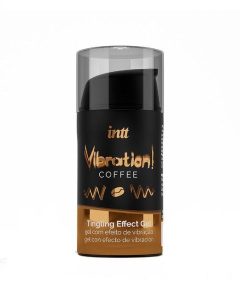 Рідкий вібратор Intt Vibration Coffee (15 мл), середня та знижена чутливість SO3511 фото ЦЕ МІЖ НАМИ