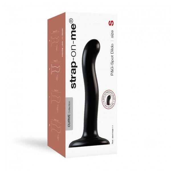 Насадка для страпона Strap-On-Me P&G-Spot Dildo, силікон, розмір S SO4078 фото ЦЕ МІЖ НАМИ