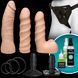 Набір для страпона Doc Johnson Vac-U-Lock Dual Density Starter Set Vanilla, діаметр 2х3,8 см, 5,1 см SO1562 фото сексшопу ЦЕ МІЖ НАМИ 1