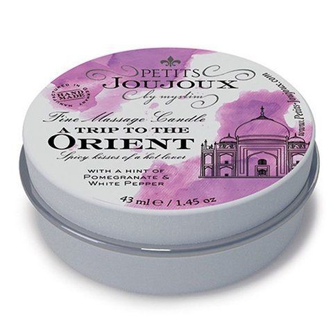 Масажна свічка Petits Joujoux - Orient - Pomegranate and White Pepper (43 мл) з афродизіаками SO3174 фото ЦЕ МІЖ НАМИ