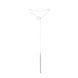 Ланцюжок для тіла Bijoux Indiscrets Magnifique Tickler Pendant Chain &mdash; Silver SO5924 фото сексшопу ЦЕ МІЖ НАМИ 1