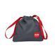 Сумка для секс-іграшок Fun Factory TOYBAG, S, сіра, кисет, 14x14 см SX1009 фото сексшопу ЦЕ МІЖ НАМИ 1