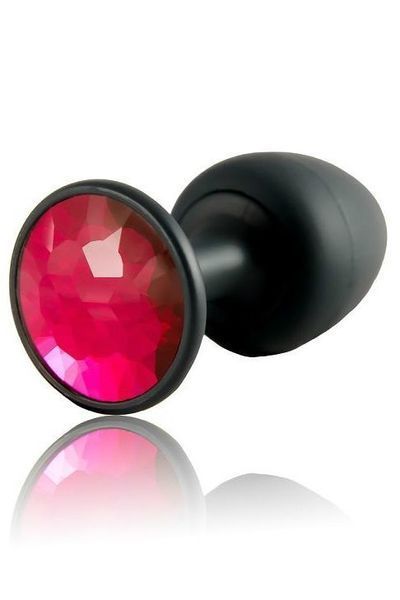 Анальна пробка Dorcel Geisha Plug Ruby M з кулькою всередині MD1236 фото ЦЕ МІЖ НАМИ