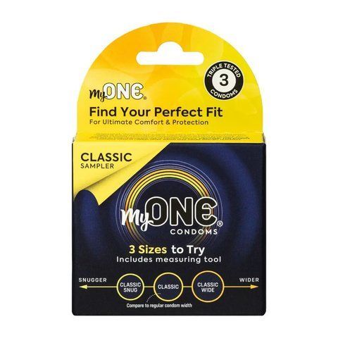Презервативи MyONE Classic Sampler 3 шт SX1247 фото ЦЕ МІЖ НАМИ