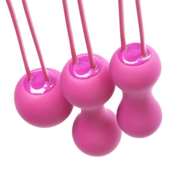 Набір вагінальних кульок Je Joue - Ami Fuchsia (косметичка у подарунок) SO3044 фото ЦЕ МІЖ НАМИ