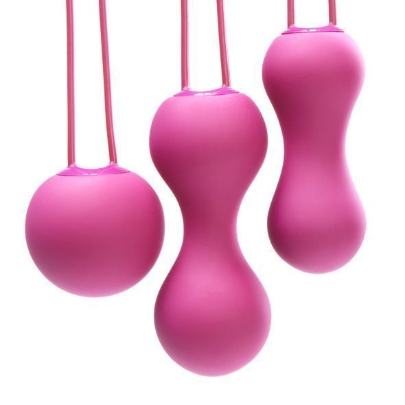 Набір вагінальних кульок Je Joue - Ami Fuchsia (косметичка у подарунок) SO3044 фото ЦЕ МІЖ НАМИ