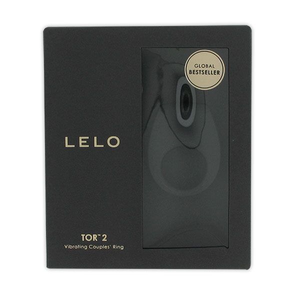 Ерекційне кільце з вібрацією LELO Tor 2 Black SO8119 фото ЦЕ МІЖ НАМИ