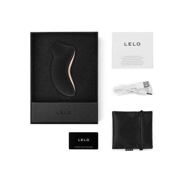 Звуковий стимулятор клітора LELO SONA Black SO8688 фото ЦЕ МІЖ НАМИ