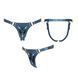 Трусики для страпона Strap-On-Me Leatherette Harness Generous - One Size - Blue SX0673 фото сексшопу ЦЕ МІЖ НАМИ 4