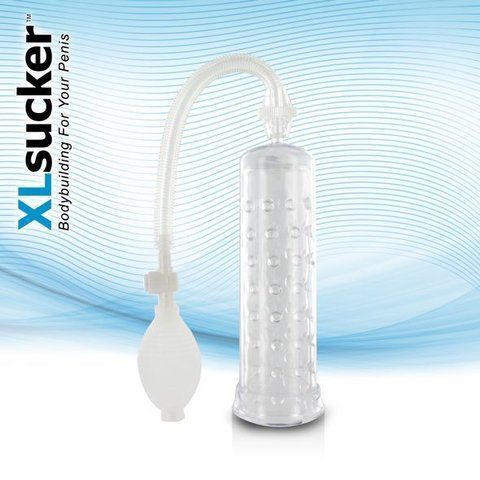 Вакуумна помпа XLsucker Penis Pump Transparant (до 18 см) E22146 фото ЦЕ МІЖ НАМИ