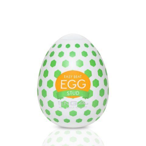 Мастурбатор-яйце Tenga Egg Stud із шестикутними виступами SO5495 фото ЦЕ МІЖ НАМИ
