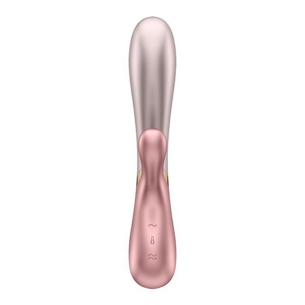 Смарт вібратор-кролик із підігрівом Satisfyer Hot Lover Pink SO5544 фото ЦЕ МІЖ НАМИ
