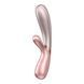 Смарт вібратор-кролик із підігрівом Satisfyer Hot Lover Pink SO5544 фото сексшопу ЦЕ МІЖ НАМИ 1