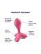 Анальна пробка з вібрацією Satisfyer Game Changer Pink SO6104 фото сексшопу ЦЕ МІЖ НАМИ 4
