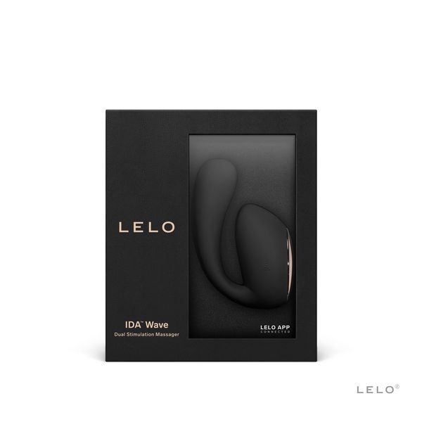 Смарт-вібратор LELO Ida Wave Black SO8076 фото ЦЕ МІЖ НАМИ