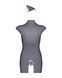 Еротичний костюм стюардеси Obsessive Stewardess 3 pcs costume grey L/XL SO7309 фото сексшопу ЦЕ МІЖ НАМИ 6