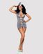 Еротичний костюм стюардеси Obsessive Stewardess 3 pcs costume grey L/XL SO7309 фото сексшопу ЦЕ МІЖ НАМИ 3