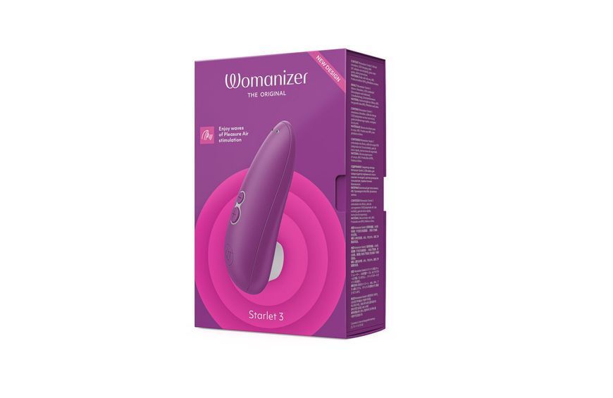Вакуумний кліторальний стимулятор Womanizer Starlet 3 VIOLET SO8741 фото ЦЕ МІЖ НАМИ