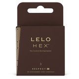 Презервативи LELO HEX Condoms Respect XL 3 шт SO8132 фото ЦЕ МІЖ НАМИ