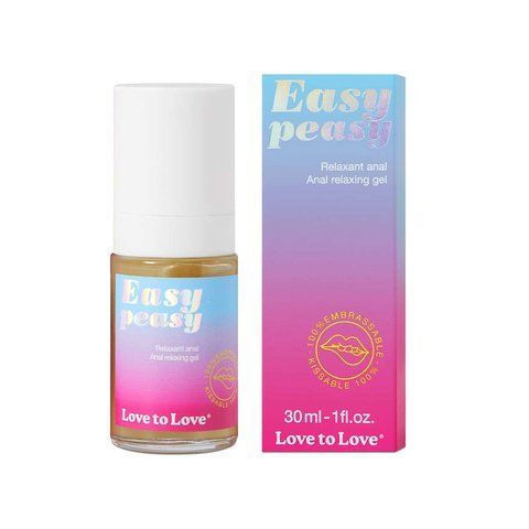 Анальний лубрикант Love To Love Easy Peasy Anal Relaxing Gel 30 мл SX2277 фото ЦЕ МІЖ НАМИ
