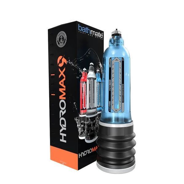 Гідропомпа Bathmate Hydromax 9 Blue (від 18 до 23 см) HM-40-AB фото ЦЕ МІЖ НАМИ
