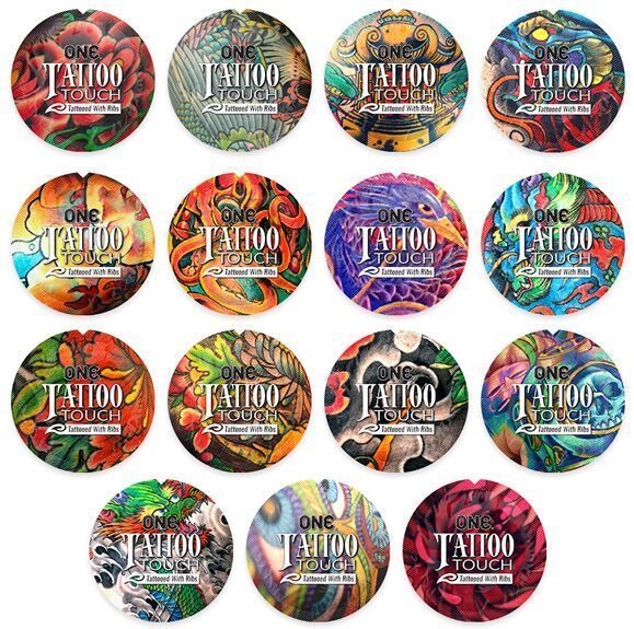 Презерватив ONE Tattoo Touch Red, 1 шт, червоний, з рельєфом у вигляді татуювання SX0756 фото ЦЕ МІЖ НАМИ