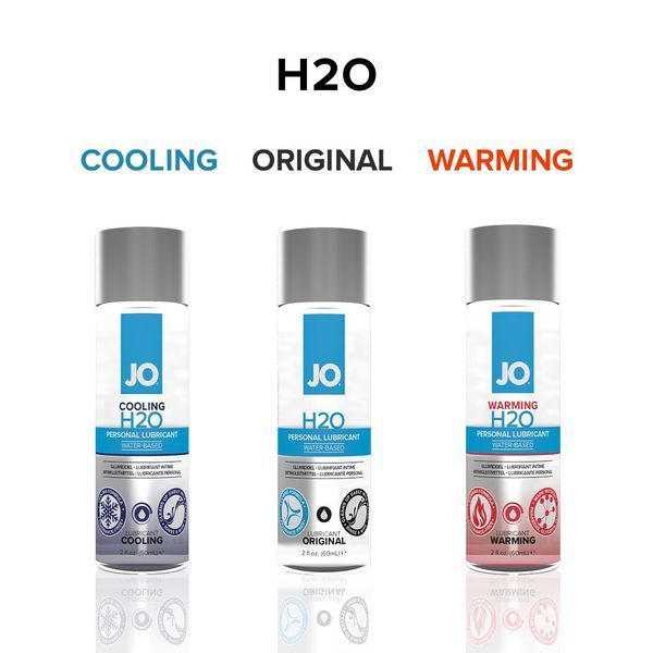 Зігрівальна змазка на водній основі JO H2O WARMING (120 мл) SO1679 фото ЦЕ МІЖ НАМИ