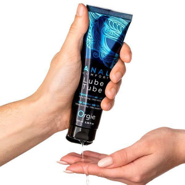 Анальна змазка Orgie Lube Tube Anal Comfort, 100 мл, водна основа, імітація силікону SX1509 фото ЦЕ МІЖ НАМИ