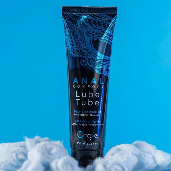 Анальна змазка Orgie Lube Tube Anal Comfort, 100 мл, водна основа, імітація силікону SX1509 фото ЦЕ МІЖ НАМИ