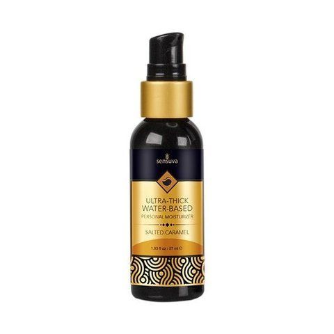 Густа змазка Sensuva UltraThick Water-Based Salted Caramel (57 мл) без парабенів SO3230 фото ЦЕ МІЖ НАМИ