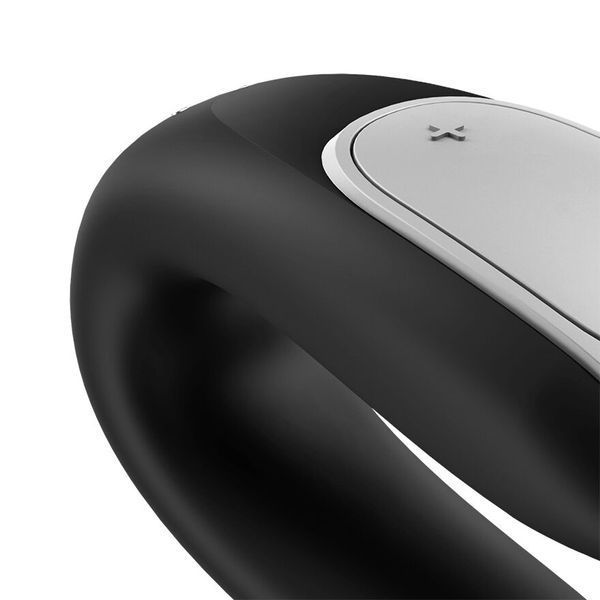 Смартвібратор для пар Satisfyer Double Fun (Black) SO5058 фото ЦЕ МІЖ НАМИ