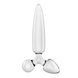 Тристоронній скляний фалоімітатор Satisfyer Triple Crystal 1 Transparent SX3552 фото сексшопу ЦЕ МІЖ НАМИ 1