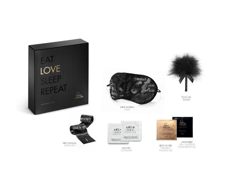 Подарунковий набір Bijoux Indiscrets INTIMACY LOVE (black) SO5930 фото ЦЕ МІЖ НАМИ